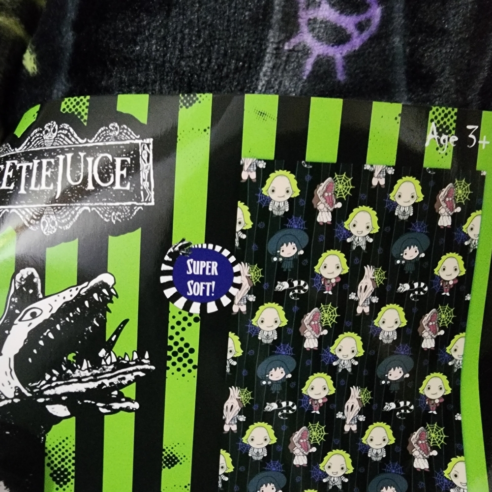 Beetlejuice Throw